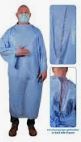 Non Surgical Perforated Back Isolation Gown
